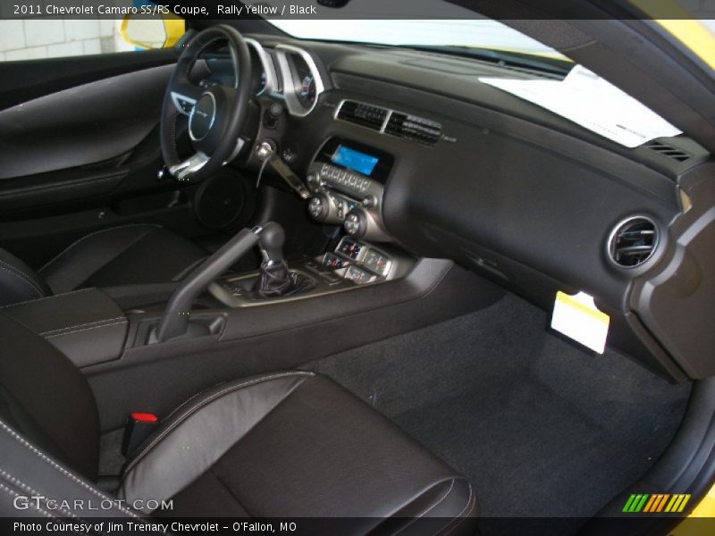 Rally Yellow / Black 2011 Chevrolet Camaro SS/RS Coupe