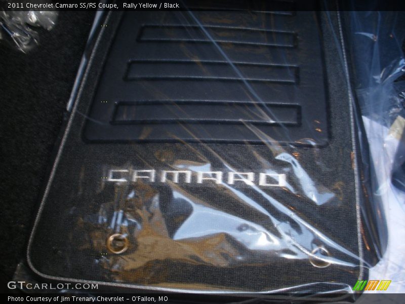 Rally Yellow / Black 2011 Chevrolet Camaro SS/RS Coupe