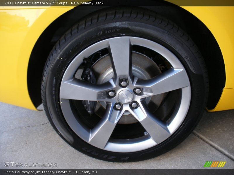 Rally Yellow / Black 2011 Chevrolet Camaro SS/RS Coupe