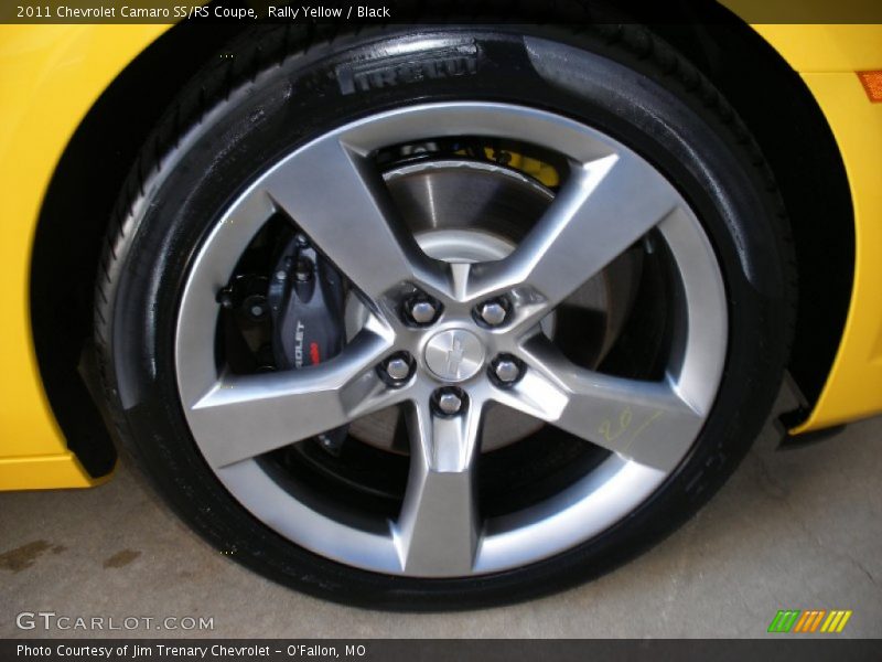 Rally Yellow / Black 2011 Chevrolet Camaro SS/RS Coupe