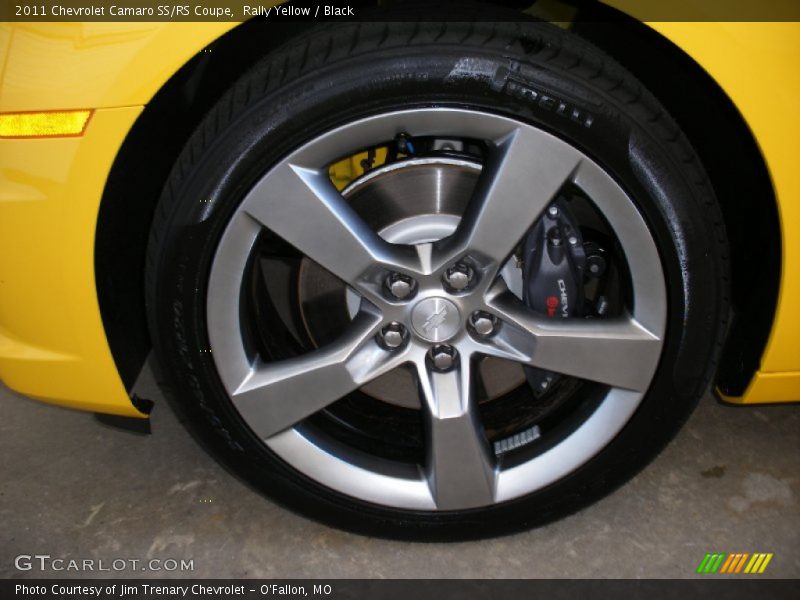 Rally Yellow / Black 2011 Chevrolet Camaro SS/RS Coupe