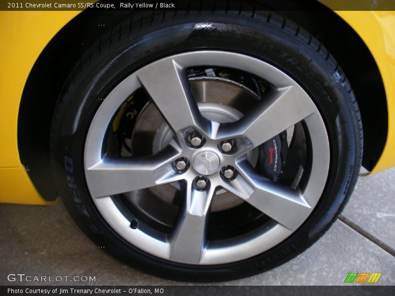Rally Yellow / Black 2011 Chevrolet Camaro SS/RS Coupe