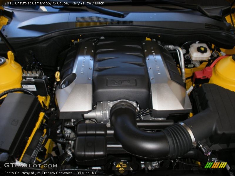 Rally Yellow / Black 2011 Chevrolet Camaro SS/RS Coupe
