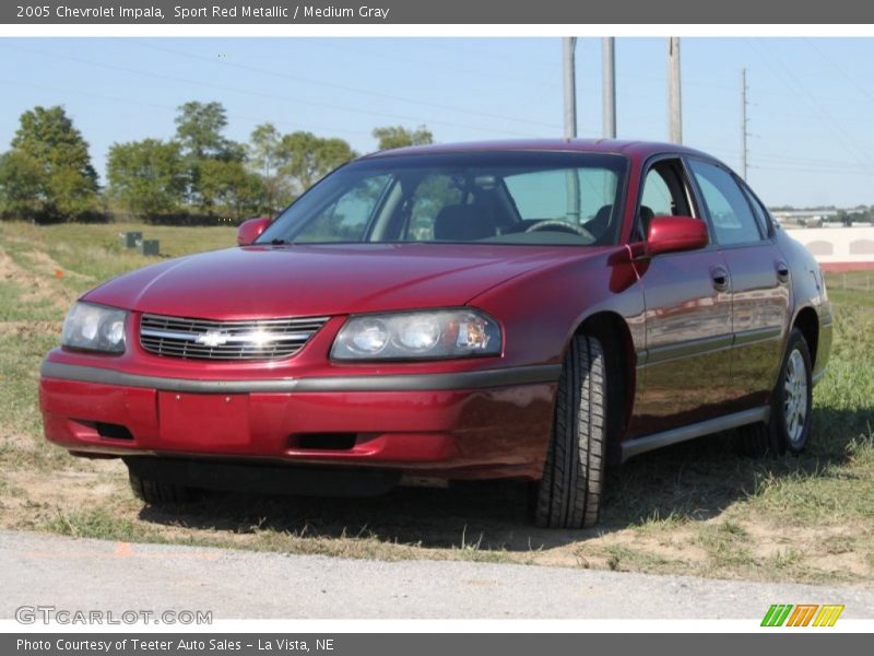 Sport Red Metallic / Medium Gray 2005 Chevrolet Impala