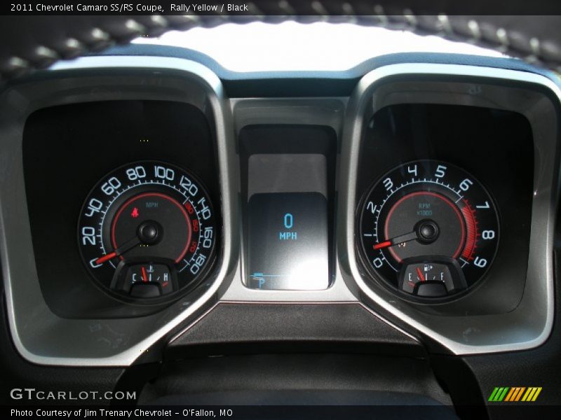 Rally Yellow / Black 2011 Chevrolet Camaro SS/RS Coupe