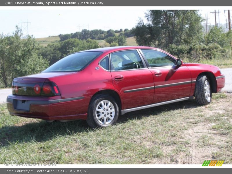 Sport Red Metallic / Medium Gray 2005 Chevrolet Impala