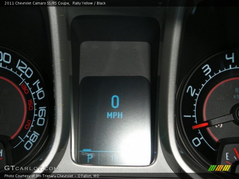 Rally Yellow / Black 2011 Chevrolet Camaro SS/RS Coupe