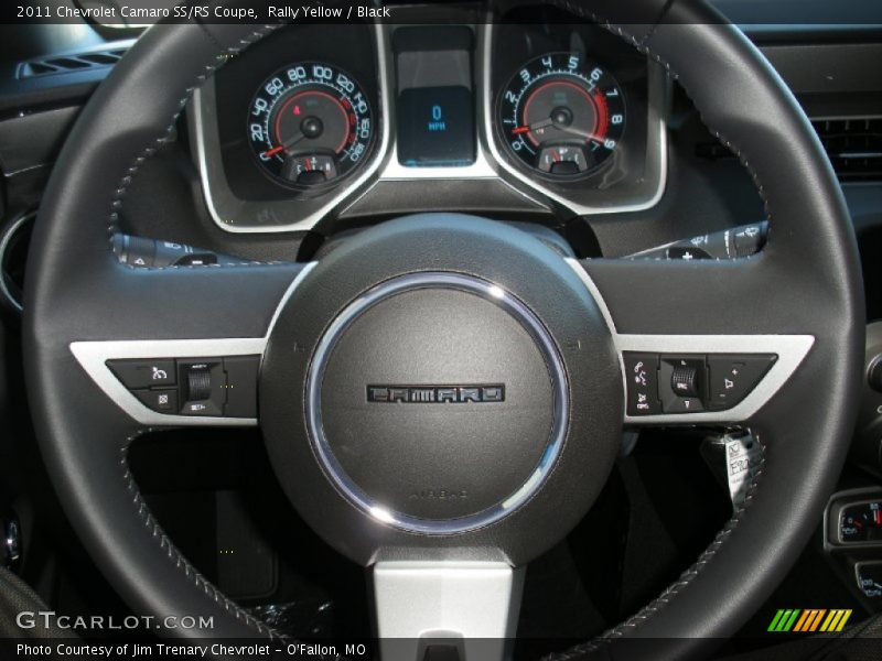 Rally Yellow / Black 2011 Chevrolet Camaro SS/RS Coupe