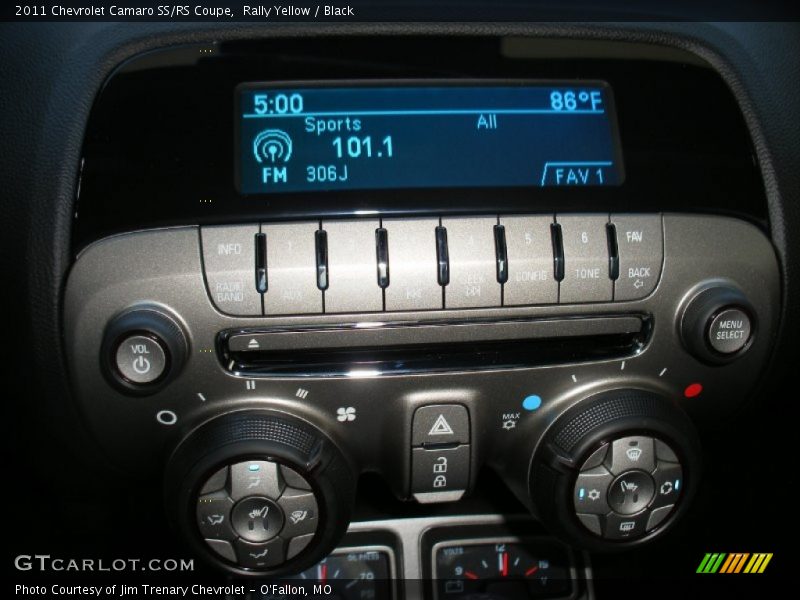 Rally Yellow / Black 2011 Chevrolet Camaro SS/RS Coupe