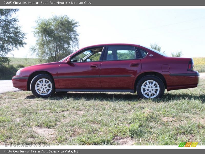 Sport Red Metallic / Medium Gray 2005 Chevrolet Impala