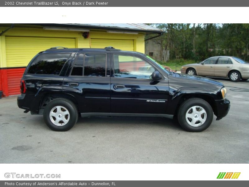 Onyx Black / Dark Pewter 2002 Chevrolet TrailBlazer LS