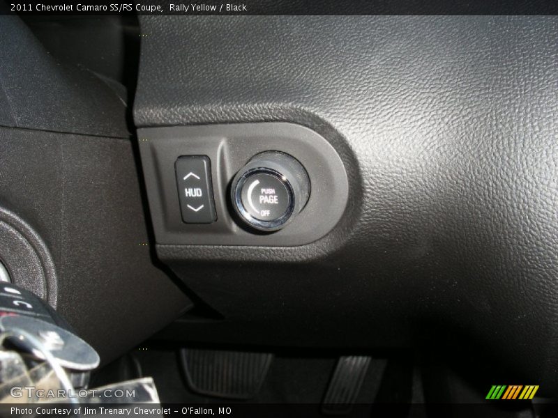 Rally Yellow / Black 2011 Chevrolet Camaro SS/RS Coupe
