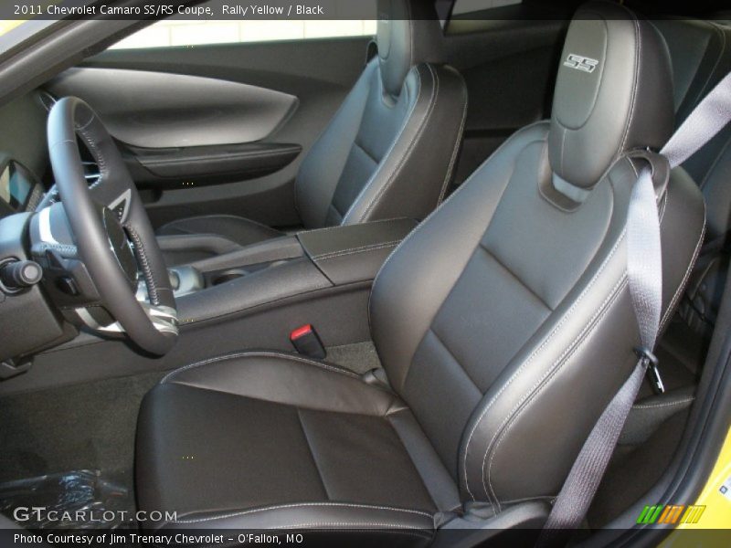 Rally Yellow / Black 2011 Chevrolet Camaro SS/RS Coupe