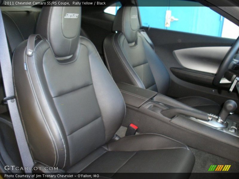 Rally Yellow / Black 2011 Chevrolet Camaro SS/RS Coupe