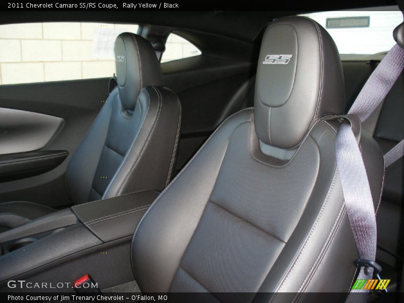 Rally Yellow / Black 2011 Chevrolet Camaro SS/RS Coupe