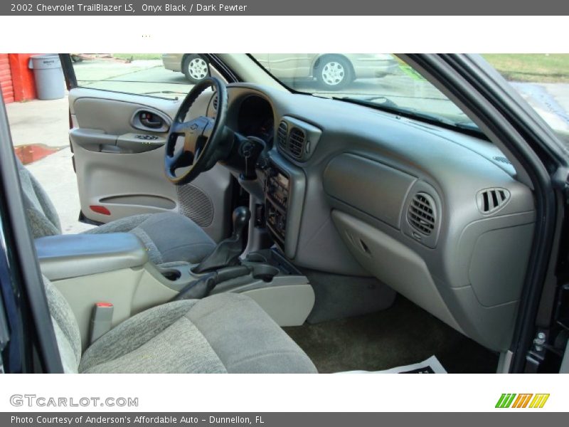 Onyx Black / Dark Pewter 2002 Chevrolet TrailBlazer LS