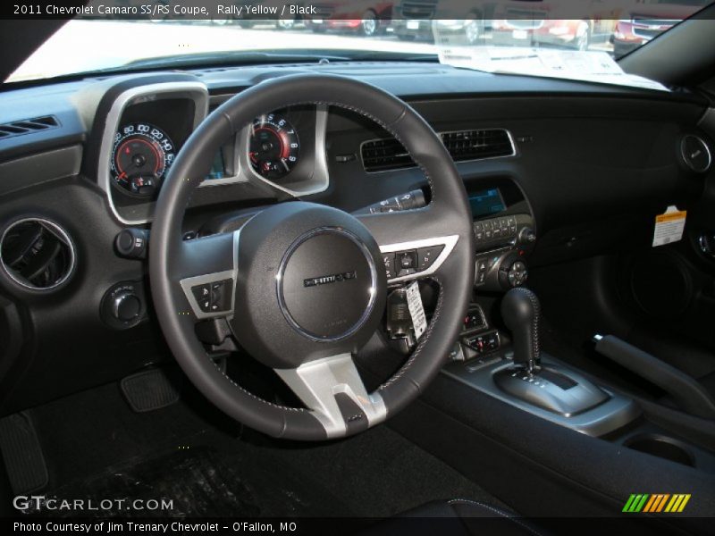 Rally Yellow / Black 2011 Chevrolet Camaro SS/RS Coupe