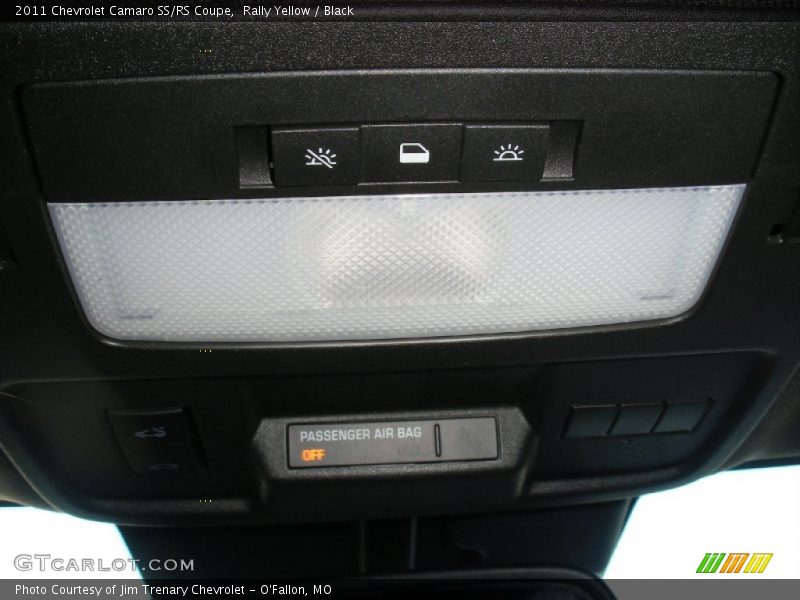 Rally Yellow / Black 2011 Chevrolet Camaro SS/RS Coupe
