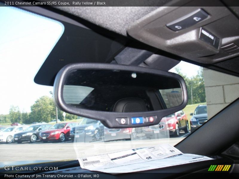 Rally Yellow / Black 2011 Chevrolet Camaro SS/RS Coupe