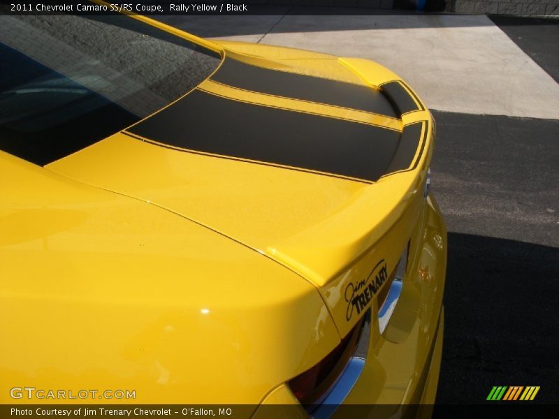 Rally Yellow / Black 2011 Chevrolet Camaro SS/RS Coupe