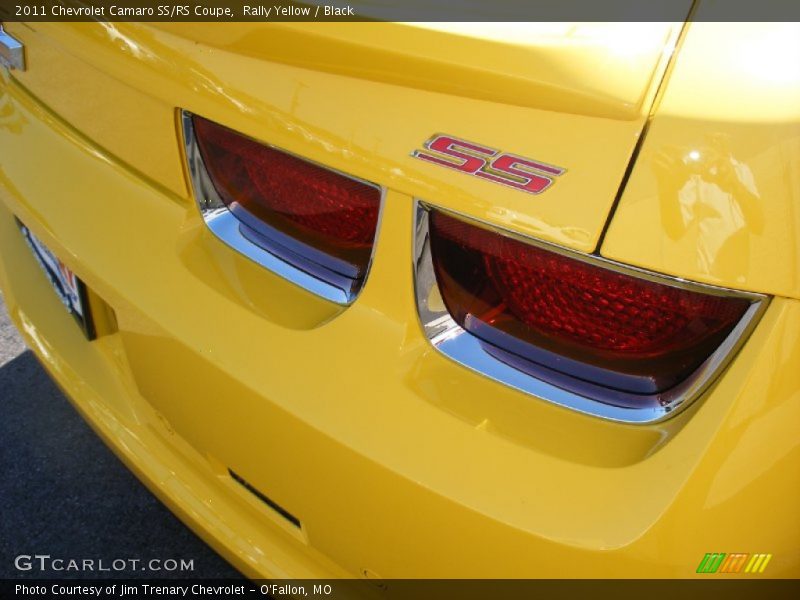 Rally Yellow / Black 2011 Chevrolet Camaro SS/RS Coupe
