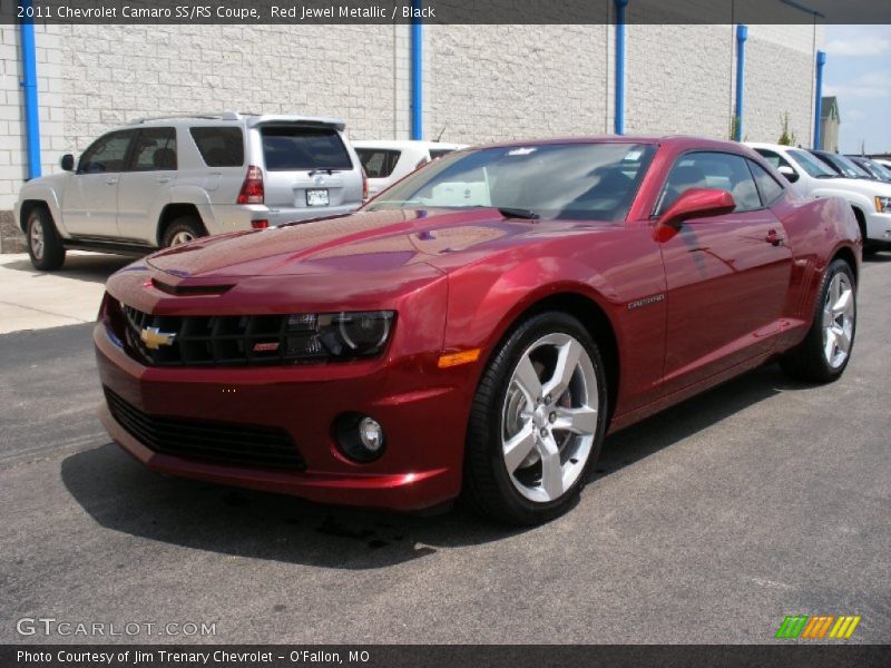 Red Jewel Metallic / Black 2011 Chevrolet Camaro SS/RS Coupe