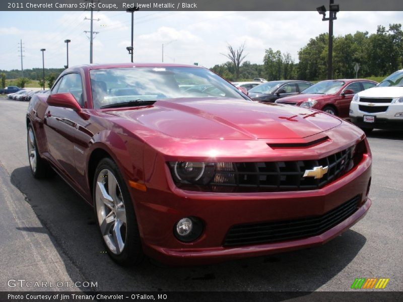 Red Jewel Metallic / Black 2011 Chevrolet Camaro SS/RS Coupe