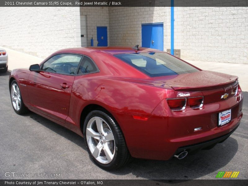 Red Jewel Metallic / Black 2011 Chevrolet Camaro SS/RS Coupe