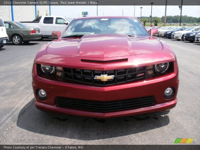 Red Jewel Metallic / Black 2011 Chevrolet Camaro SS/RS Coupe