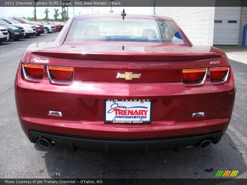 Red Jewel Metallic / Black 2011 Chevrolet Camaro SS/RS Coupe