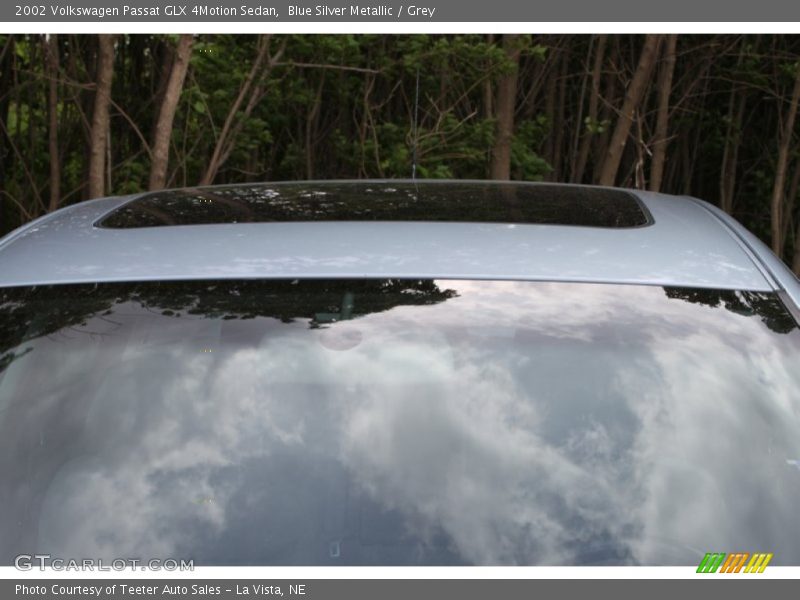 Blue Silver Metallic / Grey 2002 Volkswagen Passat GLX 4Motion Sedan