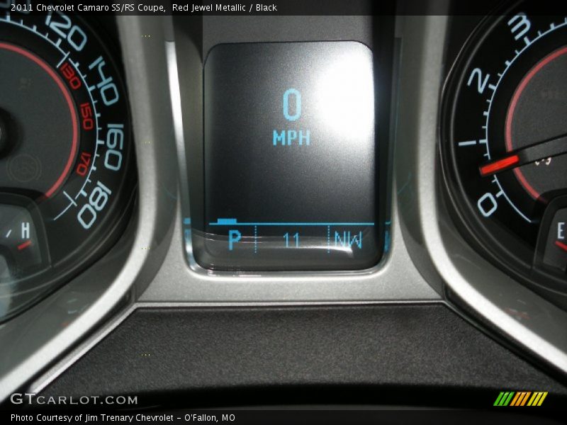 Red Jewel Metallic / Black 2011 Chevrolet Camaro SS/RS Coupe