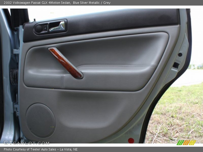 Blue Silver Metallic / Grey 2002 Volkswagen Passat GLX 4Motion Sedan