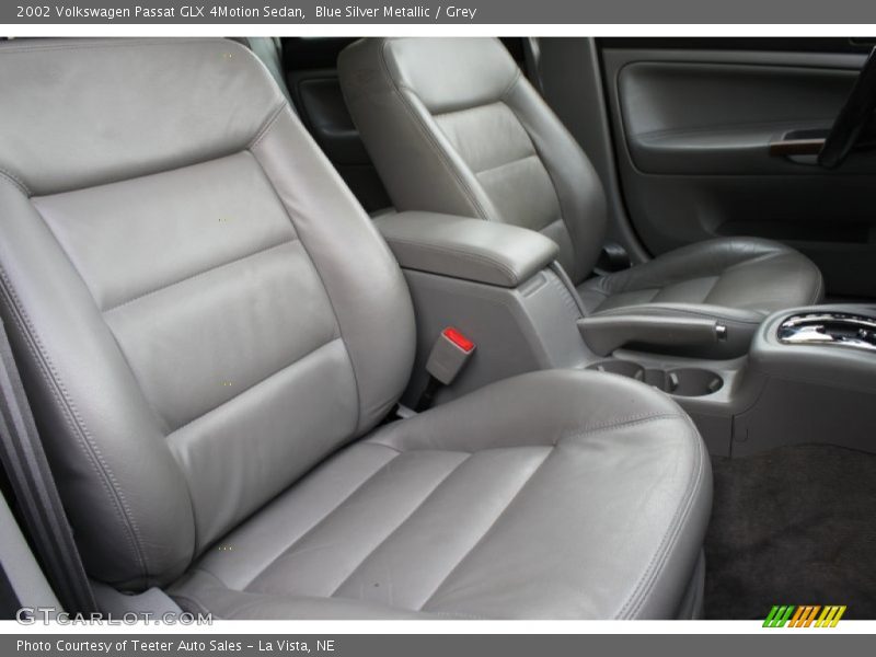 Blue Silver Metallic / Grey 2002 Volkswagen Passat GLX 4Motion Sedan