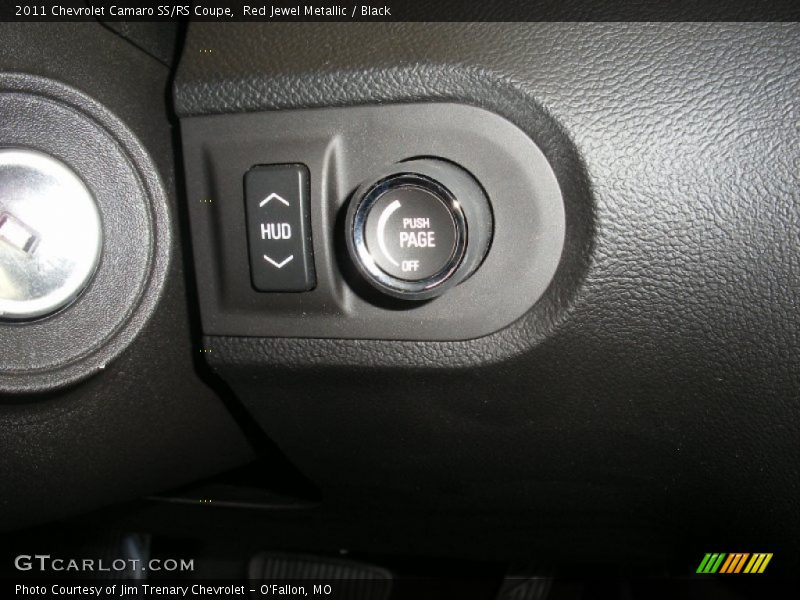 Red Jewel Metallic / Black 2011 Chevrolet Camaro SS/RS Coupe