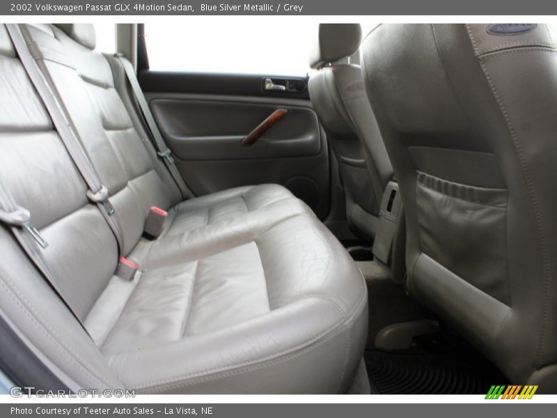 Blue Silver Metallic / Grey 2002 Volkswagen Passat GLX 4Motion Sedan