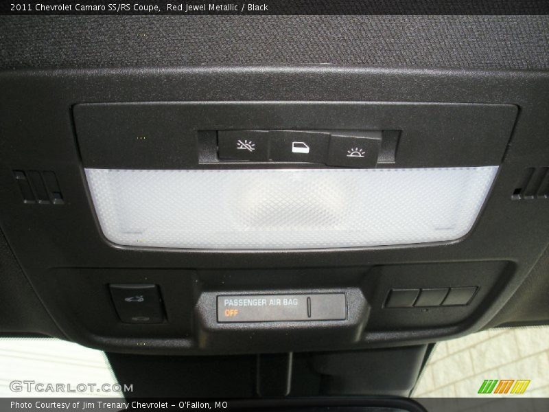 Red Jewel Metallic / Black 2011 Chevrolet Camaro SS/RS Coupe