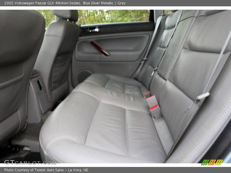 Blue Silver Metallic / Grey 2002 Volkswagen Passat GLX 4Motion Sedan