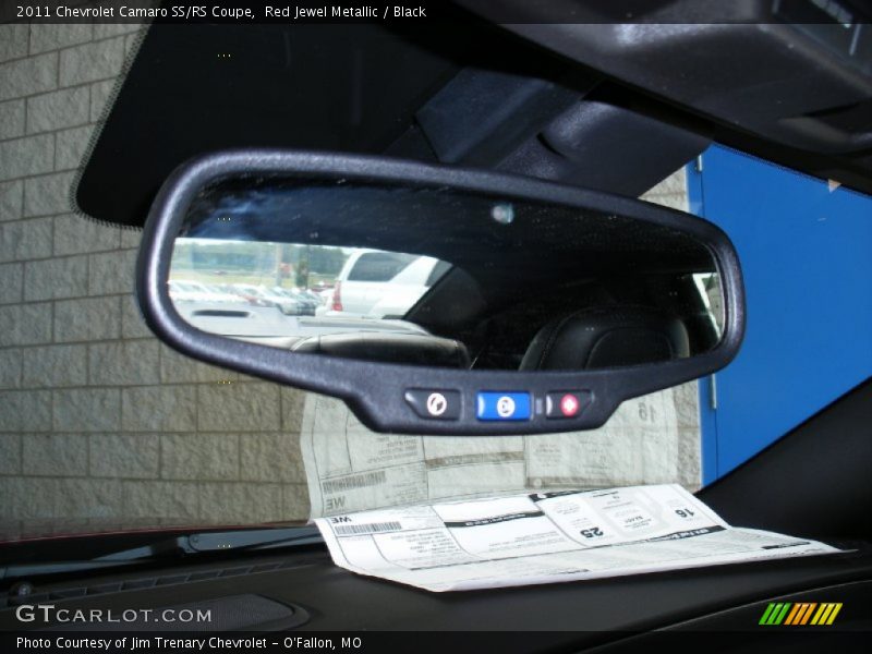 Red Jewel Metallic / Black 2011 Chevrolet Camaro SS/RS Coupe