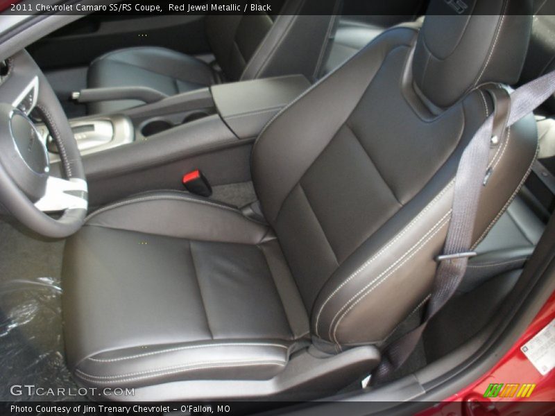 Red Jewel Metallic / Black 2011 Chevrolet Camaro SS/RS Coupe