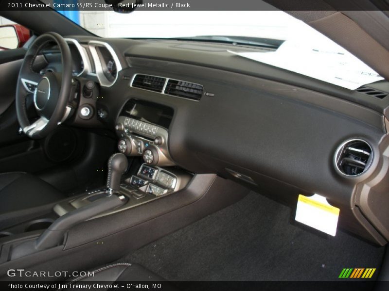 Red Jewel Metallic / Black 2011 Chevrolet Camaro SS/RS Coupe
