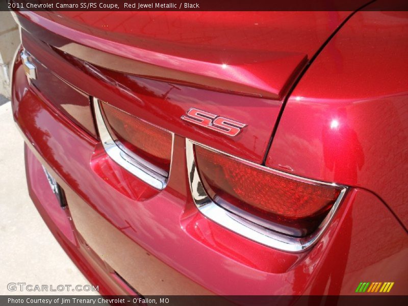 Red Jewel Metallic / Black 2011 Chevrolet Camaro SS/RS Coupe