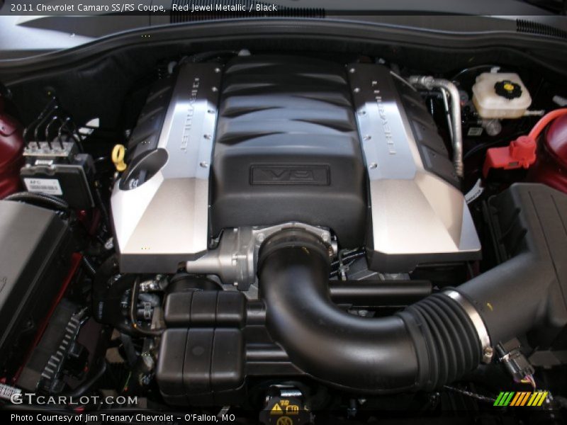 Red Jewel Metallic / Black 2011 Chevrolet Camaro SS/RS Coupe