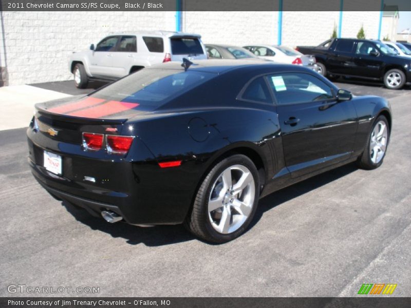 Black / Black 2011 Chevrolet Camaro SS/RS Coupe