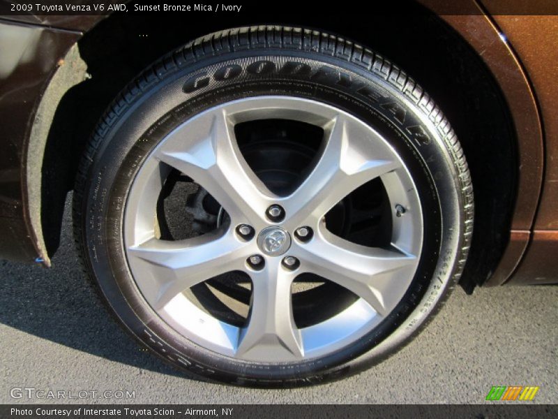 Sunset Bronze Mica / Ivory 2009 Toyota Venza V6 AWD