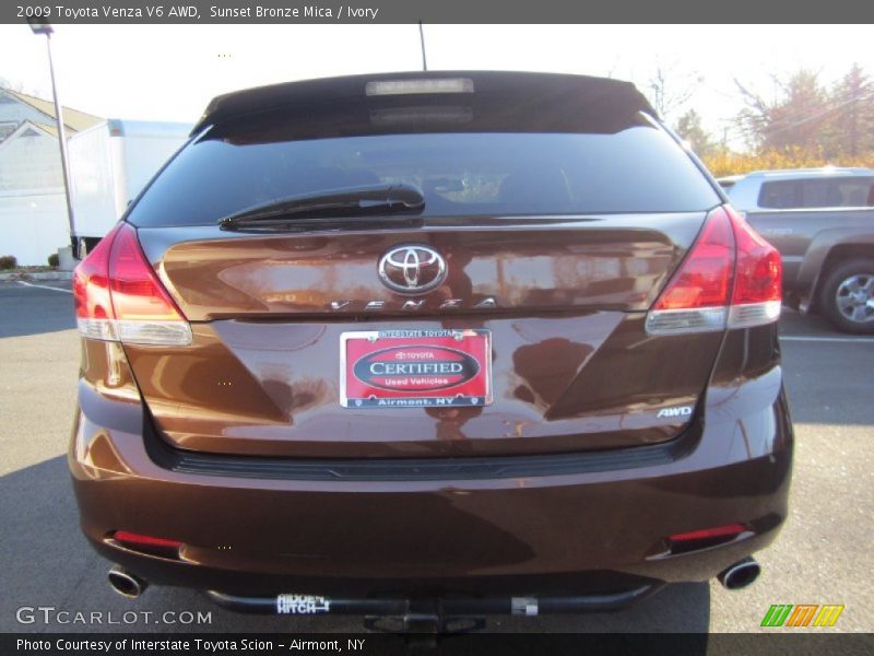 Sunset Bronze Mica / Ivory 2009 Toyota Venza V6 AWD