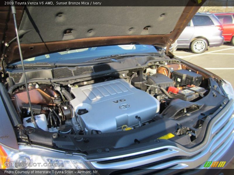 Sunset Bronze Mica / Ivory 2009 Toyota Venza V6 AWD