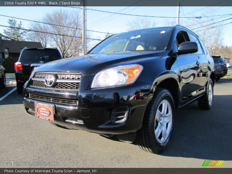 Black / Sand Beige 2009 Toyota RAV4 4WD