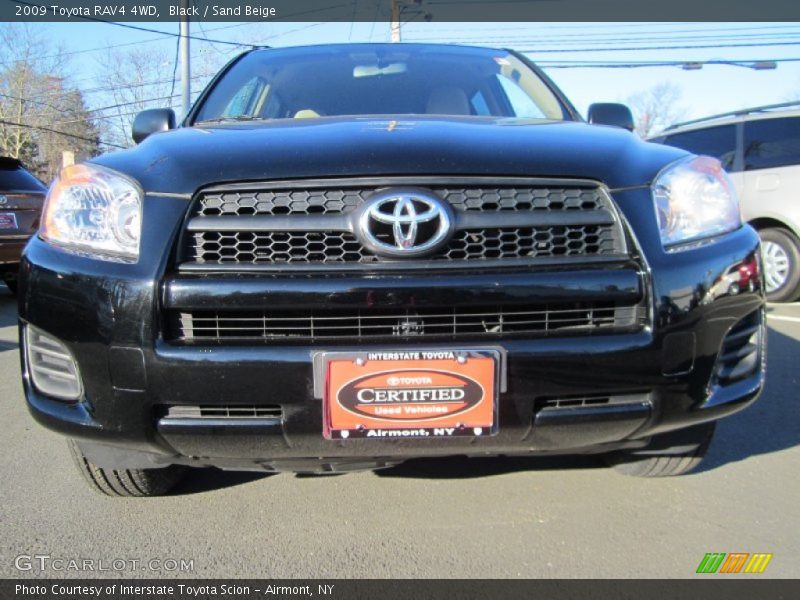Black / Sand Beige 2009 Toyota RAV4 4WD