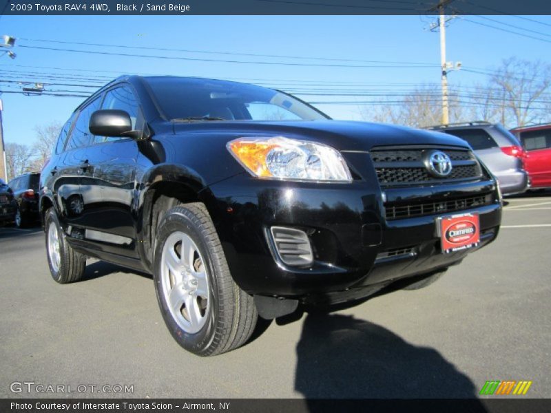 Black / Sand Beige 2009 Toyota RAV4 4WD